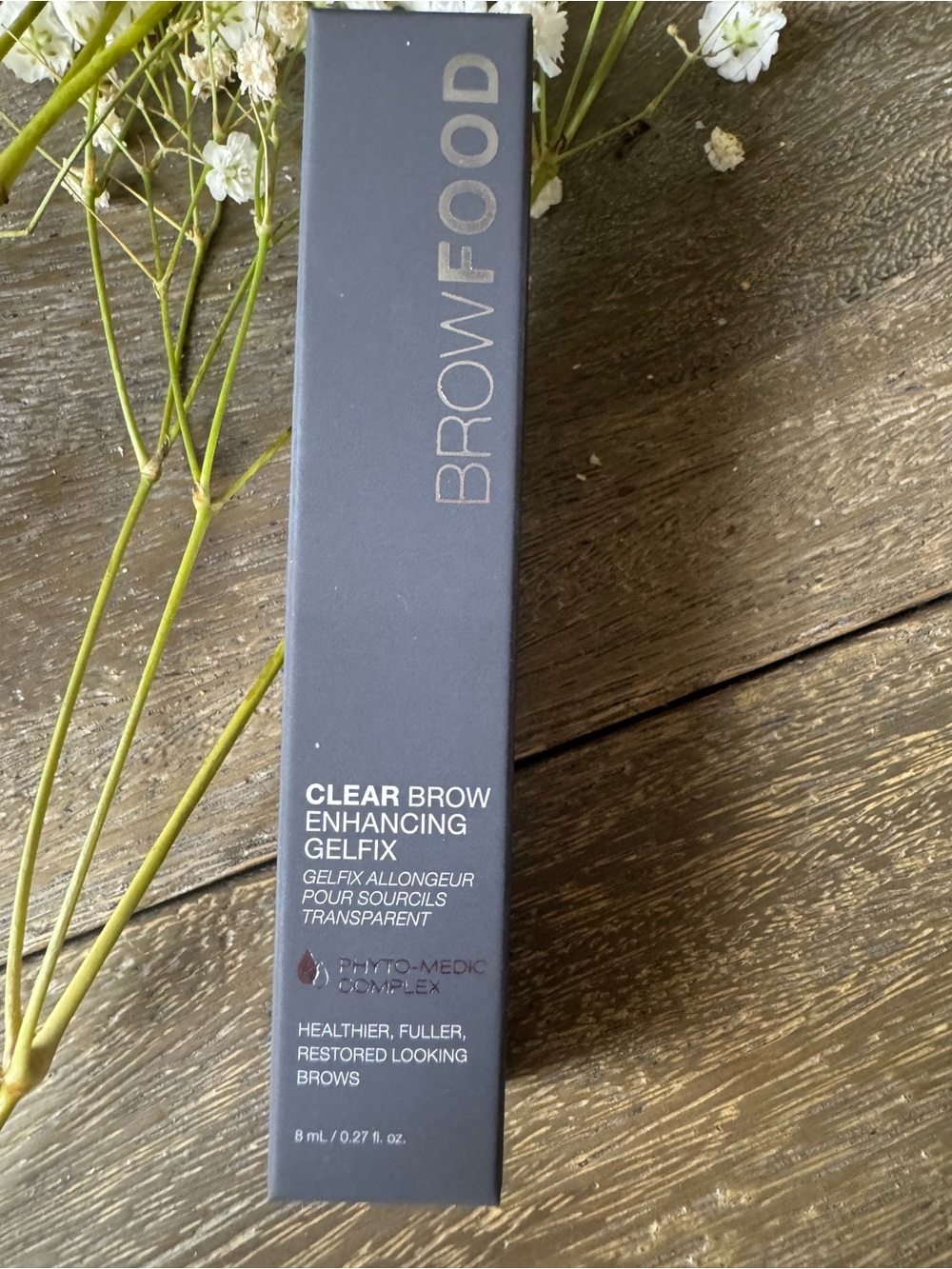 Browfood Clear Brow Enhancing Gelfix New In Box